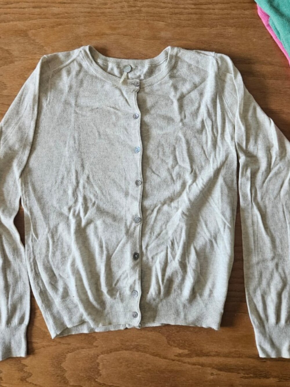 Margaret O'Leary cotton Cardigan collection of 3 - Picture 2 of 8